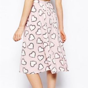 Asos Heart Skirt